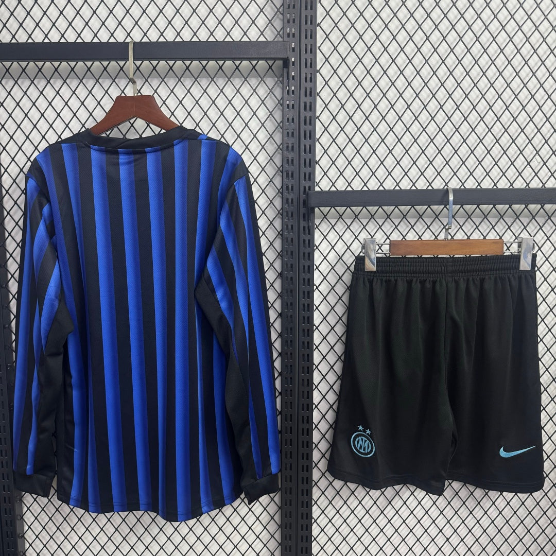 Ensemble 25/26 Inter Milan Domicile Adult Manches Longues