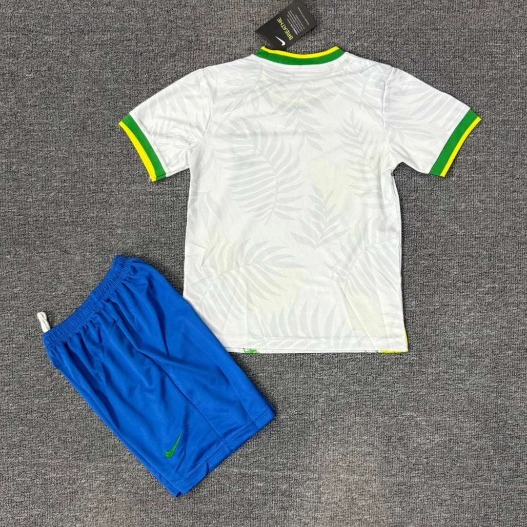 25/26 Ensemble Enfant Brésil Spécial bird white