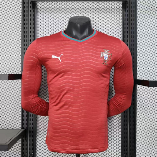 Maillot 25/26 Portugal   Domicile player Manches Longues