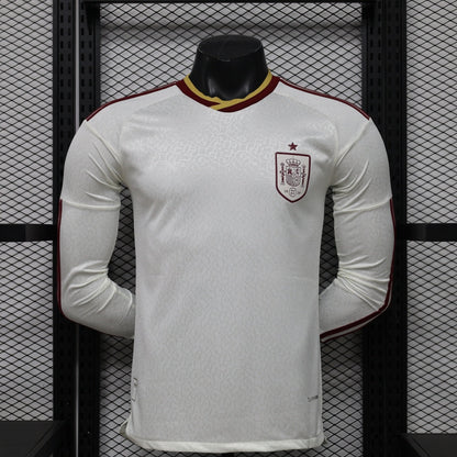 Maillot 2026 Espagne Extérieur player Manches Longues