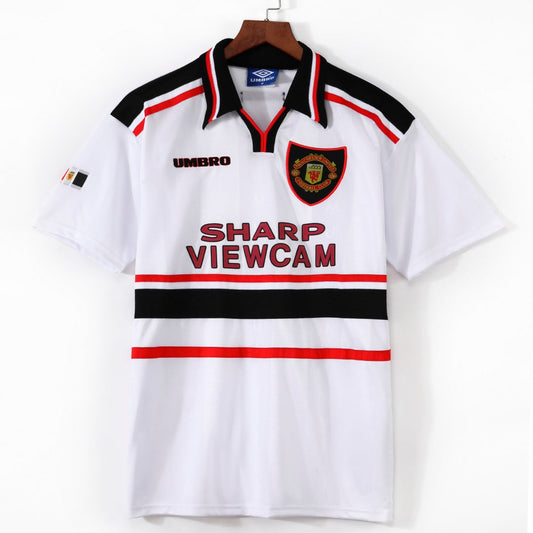 1998-1999 Maillot Manchester United Extérieur Retro