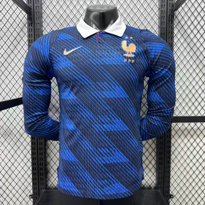 Maillot 2026 France Domicile player Manches Longues